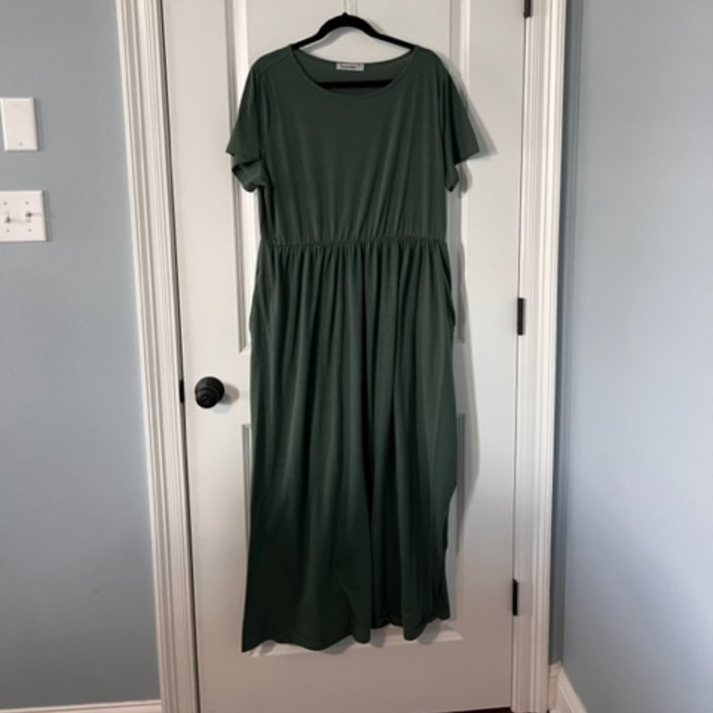 Sage Maxi Dress (Cotton)